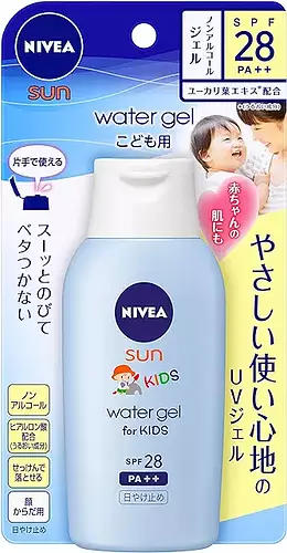 Nivea Protect Water Gel For Children SPF 28 PA++ Japan