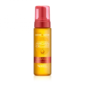 Creme of Nature Argan Oil From Morocco Style & Shine Foaming Mousse