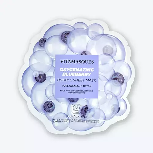 Vitamasques Blueberry Oxygenating Bubble Face Mask