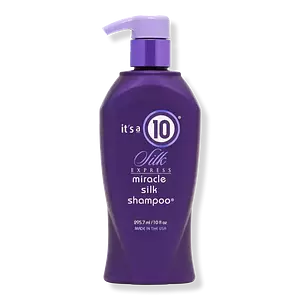 It’s a 10 Silk Express Miracle Silk Shampoo