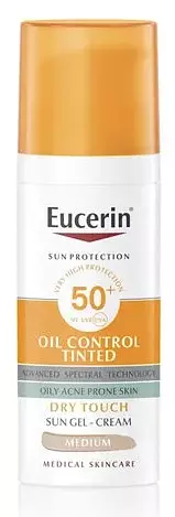 Eucerin Sun Face Oil Control Tinted SPF 50+ Medium