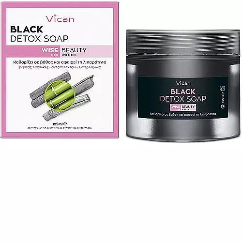 Vican Wise Beauty Black Detox Soap