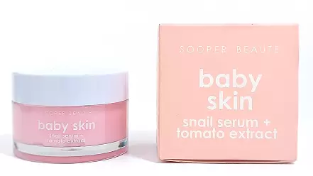 Sooper Beaute Baby Skin Snail Serum + Tomato Extract