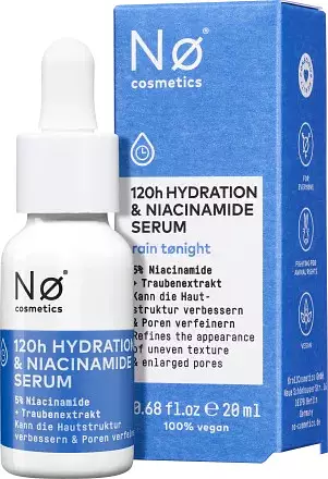 Nø Cosmetics 120h Hydration & Niacinamide Serum