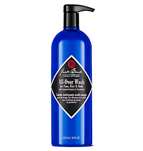 Jack Black All-Over Wash for Face, Hair, & Body