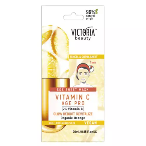 Victoria Beauty Vitamin C Age Pro SOS Sheet Mask