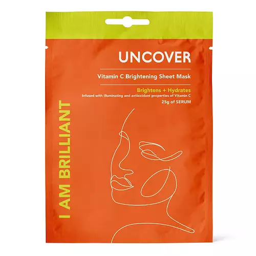 Uncover I Am Brilliant Vitamin C Brightening Sheet Mask