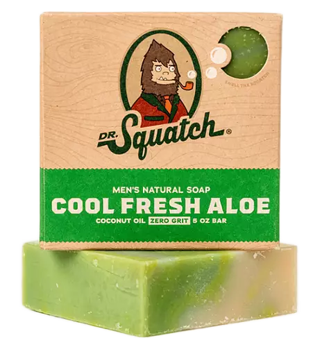 Dr. Squatch Cool Fresh Aloe Bar Soap