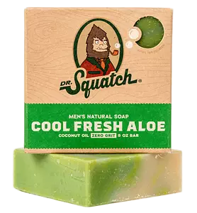 Dr. Squatch Cool Fresh Aloe Bar Soap