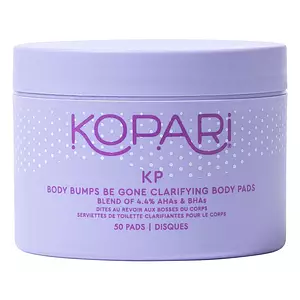 Kopari KP Body Bumps Be Gone Clarifying Body Pads