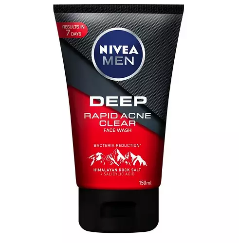 Nivea Men Deep Rapid Acne Clear Face Wash