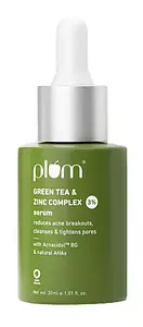 Plum Goodness 3% Zinc Complex Face Serum With Green Tea