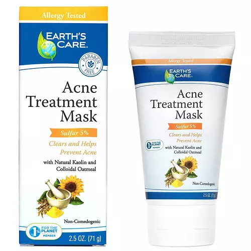 Earth's Care Acne Treatment Mask Sulphur 5%