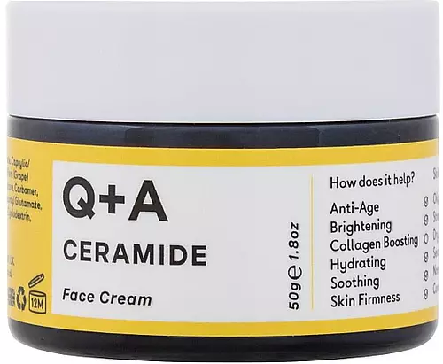 Q + A Ceramide Barrier Defence Face Cream