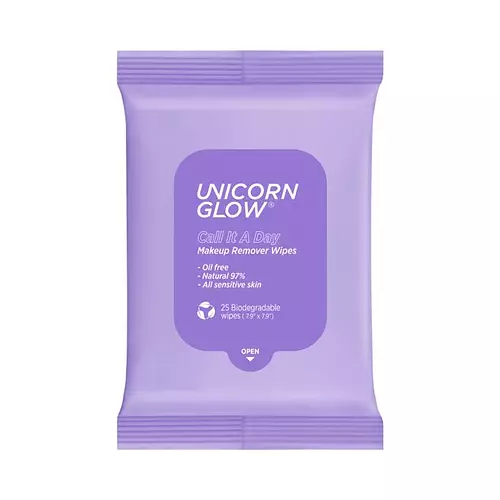 Unicorn Glow Call It a Day Hydrating Cleansing + Makeup Remover Wipes