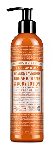 Dr. Bronner's Hand & Body Lotion Orange Lavender