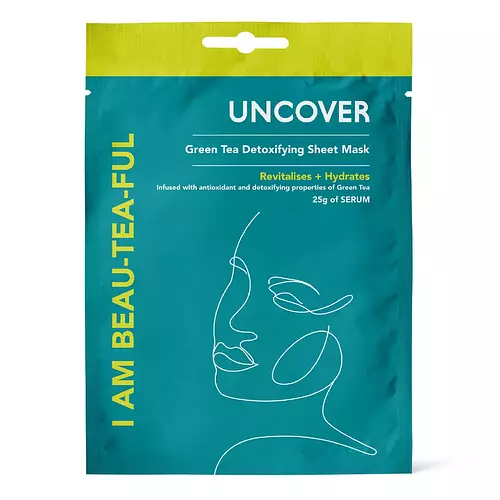 Uncover I Am Beauteaful Green Tea Detoxifying Sheet Mask