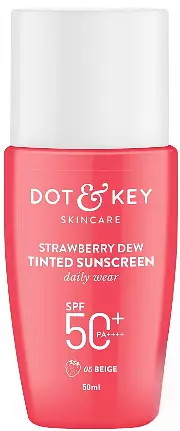 Dot & Key Skincare Strawberry Dew Tinted Sunscreen SPF 50+ Beige