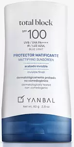 Yanbal Total Block Protector Matificante Mattifying Sunscreen SPF 100 PA++++
