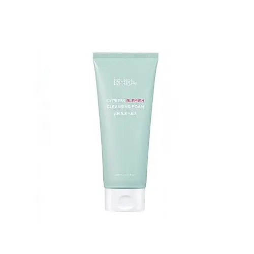 ROUND A'ROUND Cypress Blemish Cleansing Foam