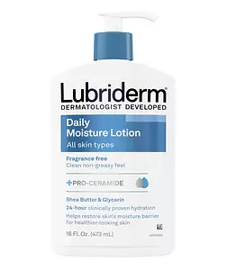 Lubriderm Daily Moisture Lotion Fragrance-Free