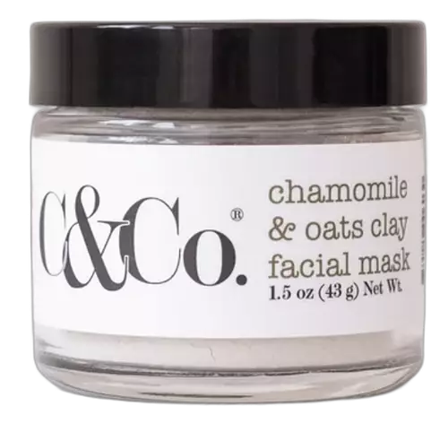 C&Co Handcrafted Skincare Chamomile & Oats Clay Facial Mask