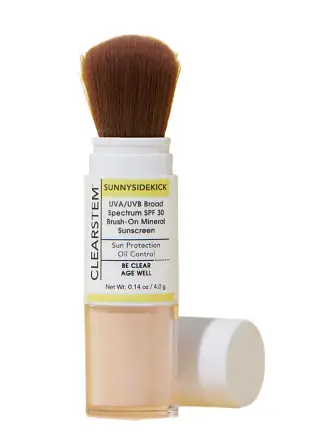 Clearstem Skincare Sunnysidekick SPF 30 Brush On Mineral Sunscreen