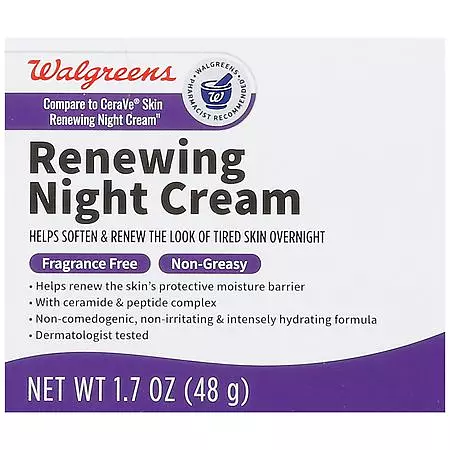 Walgreens Renewing Night Cream