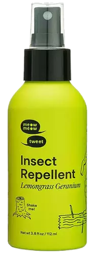 Meow Meow Tweet Insect Repellent Lemongrass Geranium