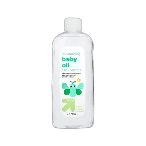 up&up Baby Oil Aloe + Vitamin E