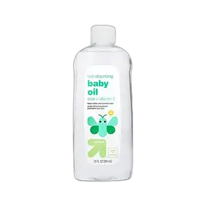 up&up Baby Oil Aloe + Vitamin E