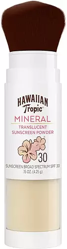 Hawaiian Tropic Mineral Powder Brush SPF 30 Translucent