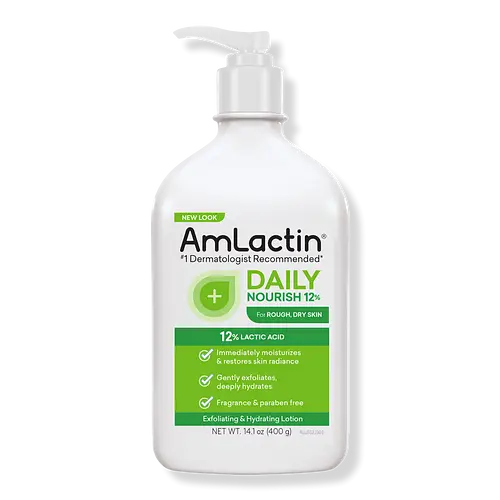Amlactin Daily Nourish Lotion With 12% Lactic Acid AHA