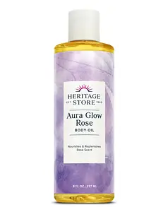 Heritage Store Aura Glow Rose Body Oil