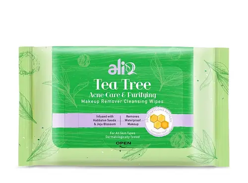 ALIA Tea Tree Makeup Remover Cleansing Wipes