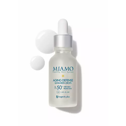 MIAMO Aging Defense Sunscreen Drops SPF 50+