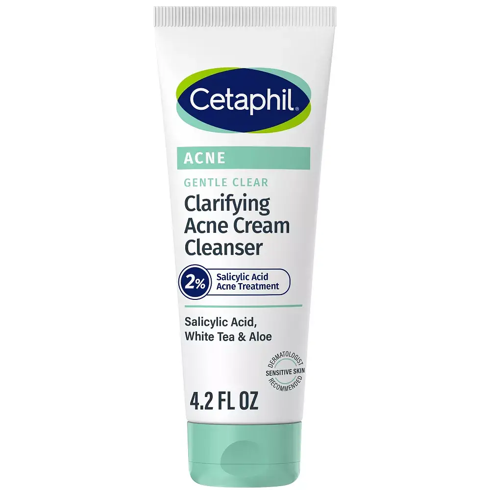 Cetaphil Gentle Clear Clarifying Acne Cream Cleanser