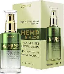 Azure Hemp & Aloe Nourishing Facial Serum