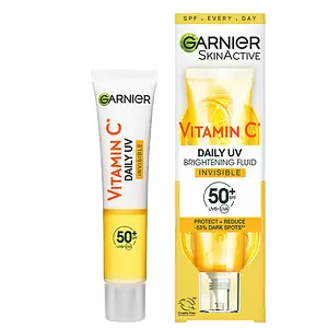 Garnier Vitamin C Daily UV Brightening Fluid Glow SPF 50+ UK
