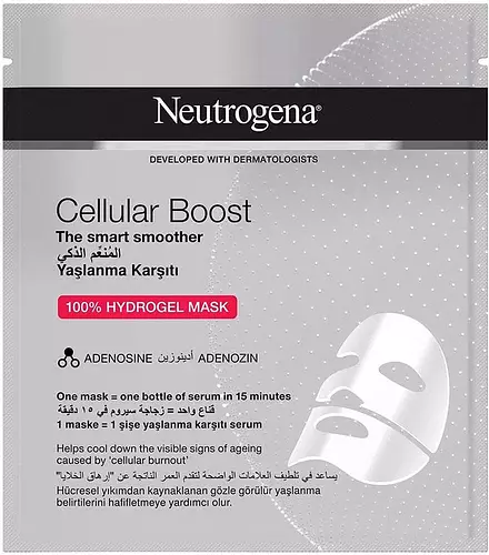 Neutrogena Cellular Boost The Smart Smoother 100% Hydrogel Mask