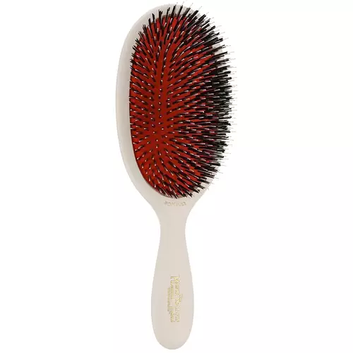 Mason Pearson Popular Bristle & Nylon Hairbrush BN1 - Ivory White