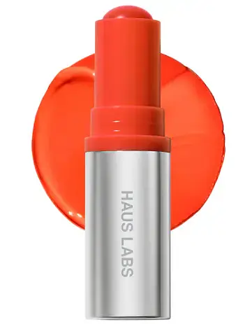 Haus Labs By Lady Gaga Color Fuse Glassy Blush Balm Stick Glassy Tangelo