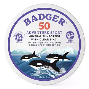 Badger Adventure Mineral Sunscreen Tin SPF 50