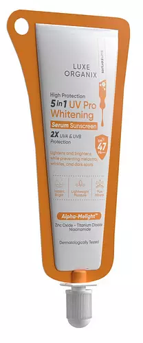 Luxe Organix High Protection 5in1 UV Pro Whitening Serum Sunscreen SPF 47 PA+++