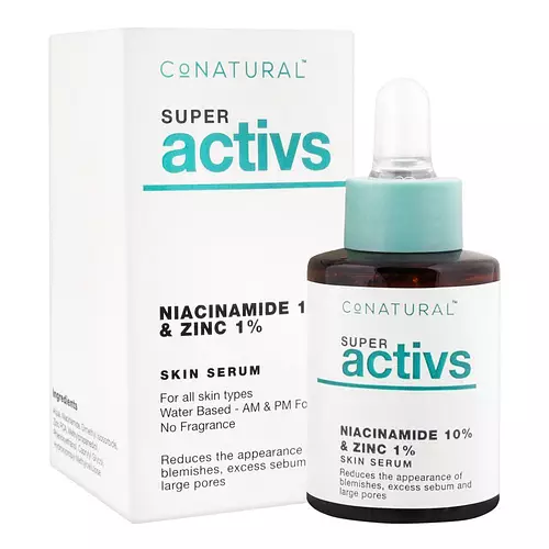 Conatural Niacinamide 10% + Zinc 1% - Super Activs Skin Serum