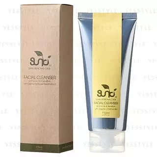 Sunki Facial Cleanser With Organic Sunflower Seed Extract