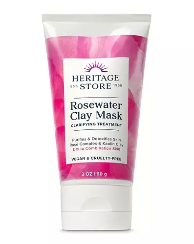 Heritage Store Rosewater Clay Mask