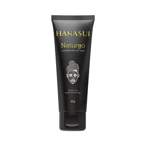 Hanasui Naturgo Peel Off Mask Black Tube