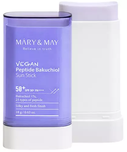 Mary & May Vegan Peptide Bakuchiol Sun Stick SPF 50+ PA++++