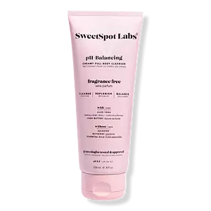 SweetSpot Labs Unscented pH-Balanced Creamy Full Body Cleanser